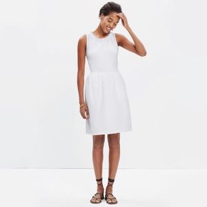 Madewell fringed cotton afternoon sleeveless dress